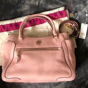 Tory Burch Pink Frances Satchel